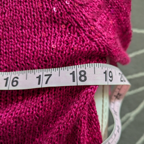 Narcisco Rodriguez Berry Sequin Sweater - Picture 7 of 9